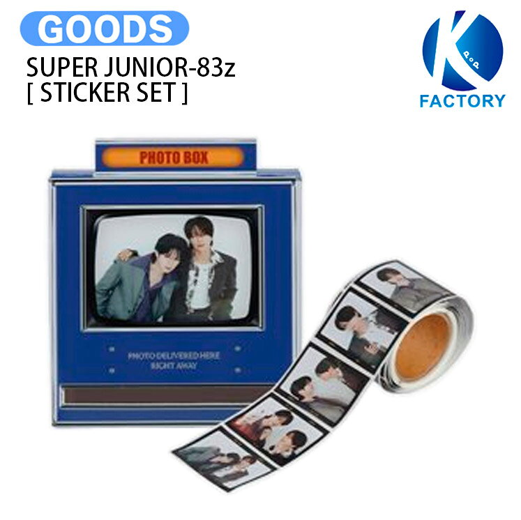 SUPER JUNIOR-83z  2026 FANCON TOUR 1983 / ステッカー / SUPERJUNIOR スーパージュニア LEETEUK HEECHUL イトゥク ヒチョル ユニット KPOP / 公式グッズ / 予約商品 / 送料無料