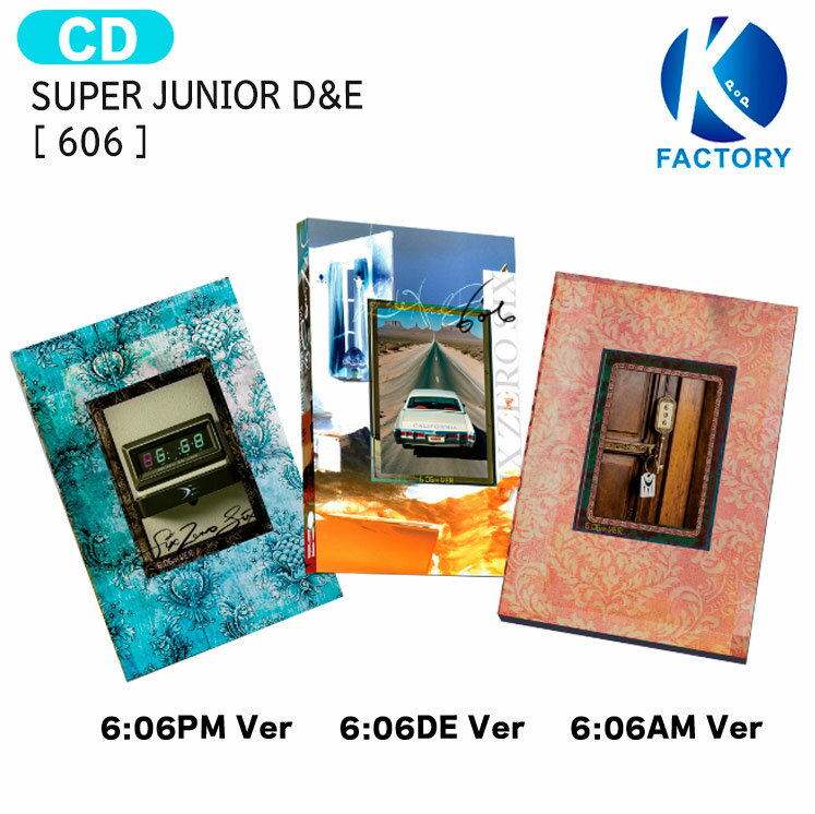 ̵ SUPER JUNIOR - D&E [ 606 ] 3 The 5th Mini Album / SUPERJUNIOR D&E ѡ˥ Х / ڹ񲻳ڥ㡼ȿ KPOP / 1ͽ