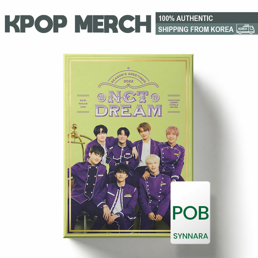 送料無料 [SYNNARA限定特典付] NCT DREAM 2022 Season's Greetings Photobook 2022 シーズングリーティング NCT DREAM公式商品 公式グッズ 12月29日発売予定 12月30日出荷予定のサムネイル
