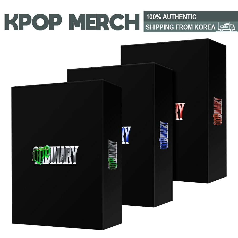 送料無料 [Synnara特典付き] Stray Kids ODDINARY 3種セット 限定版1種 通常版2種 合計3枚のアルバムセット商品 予約特典（24枚中ランダム4枚トレカ、折りたたみポスター）*3個 限定版特典*1個 シンナラ特典 8枚中ランダム3枚トレカ付き 3月18日発売予定 3月22日出荷予定のサムネイル