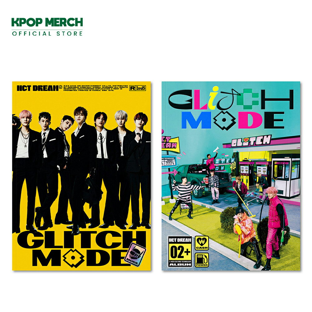 【自社特典提供】NCT Dream the 2nd Album Glitch Mode バージョン選択可能