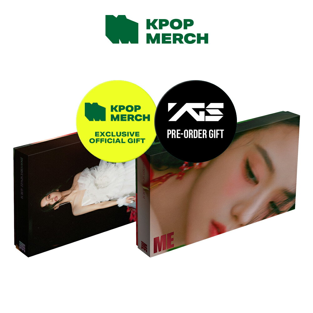 yYG+KPOPMERCHT񋟁zJISOO FIRST SINGLE ALBUM SETZbg [331\](kpopmerchT TBD)