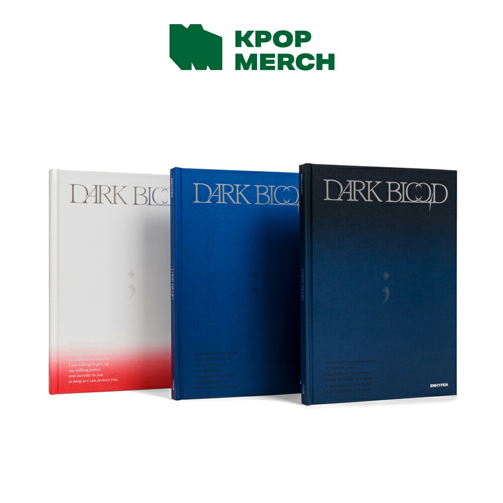 (ENHYPEN) DARK BLOOD(photobook ver.) SET [522\]