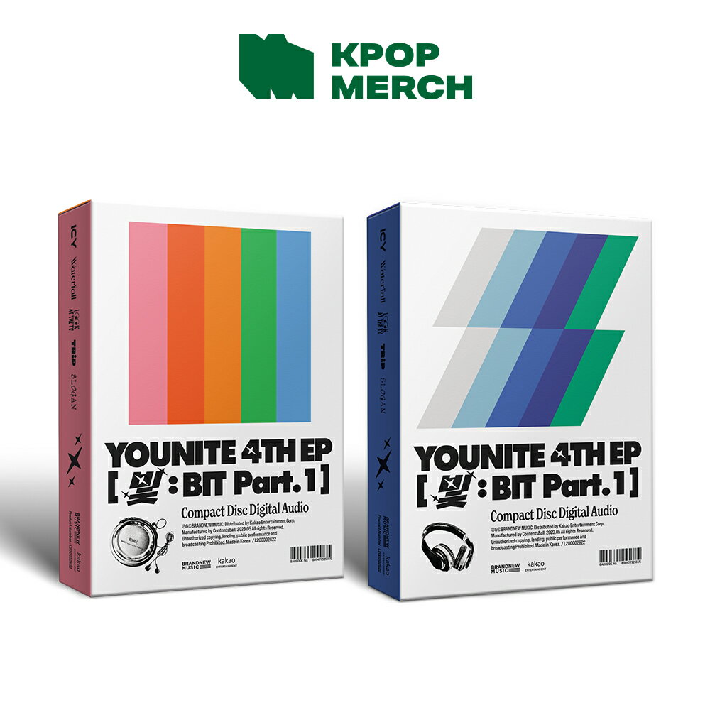 (YOUNITE) - 4TH EP [?(LIGHT) : BIT PART.1]SET(NO poster)