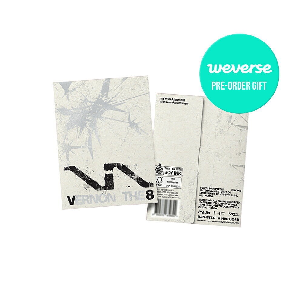 Rakuten - 【WEVERSE特典選択】 SEVENTEEN V8 - V8 / WEVERSE ALBUMS VER / アルバム