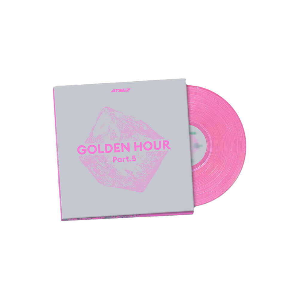 ATEEZ - GOLDEN HOUR : PART.5 / PINK LP VER / アルバム