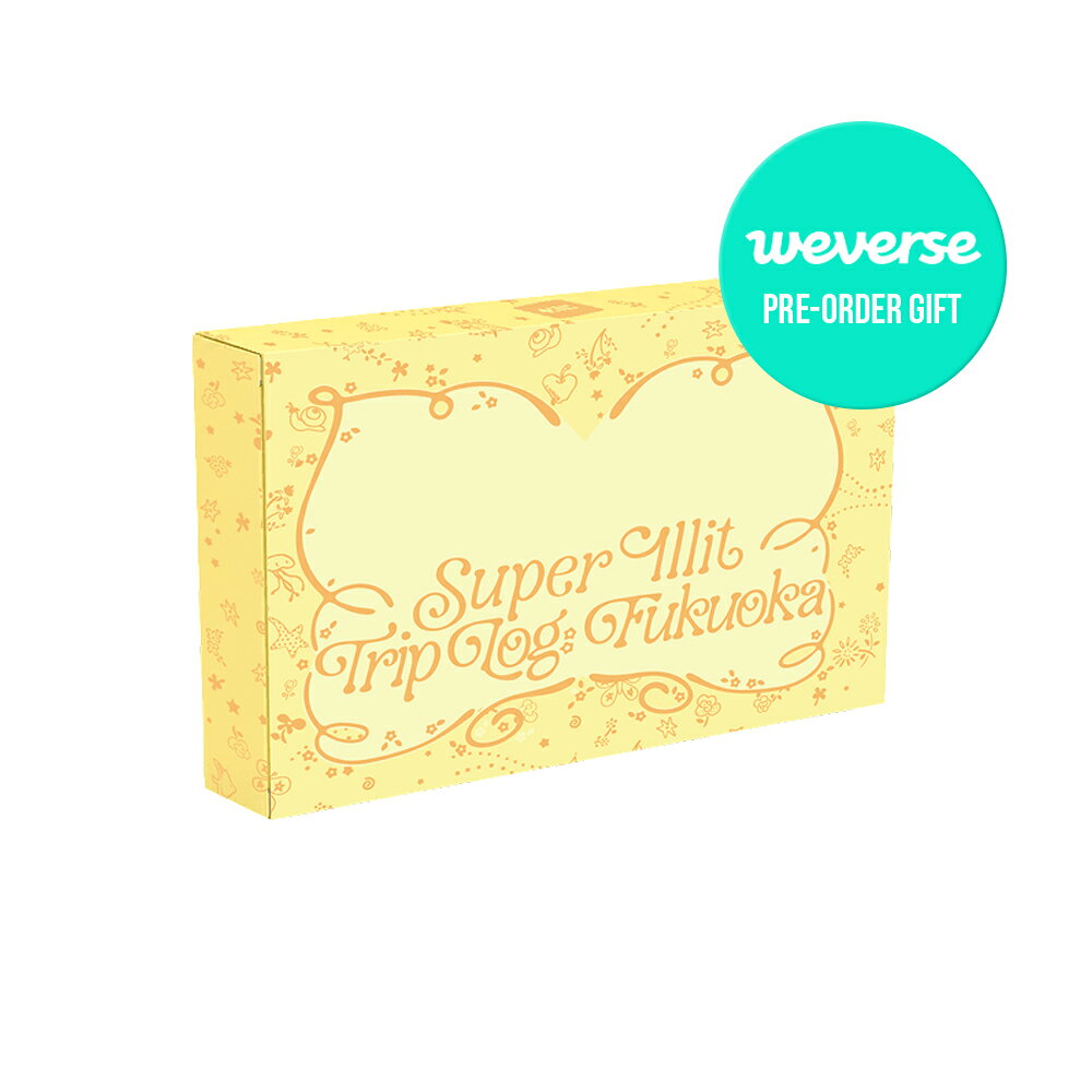 【WEVERSE特典選択】 ILLIT - SUPER ILLIT TRIP LOG : FUKUOKA / PHOTOBOOK + DIGITAL CODE SET