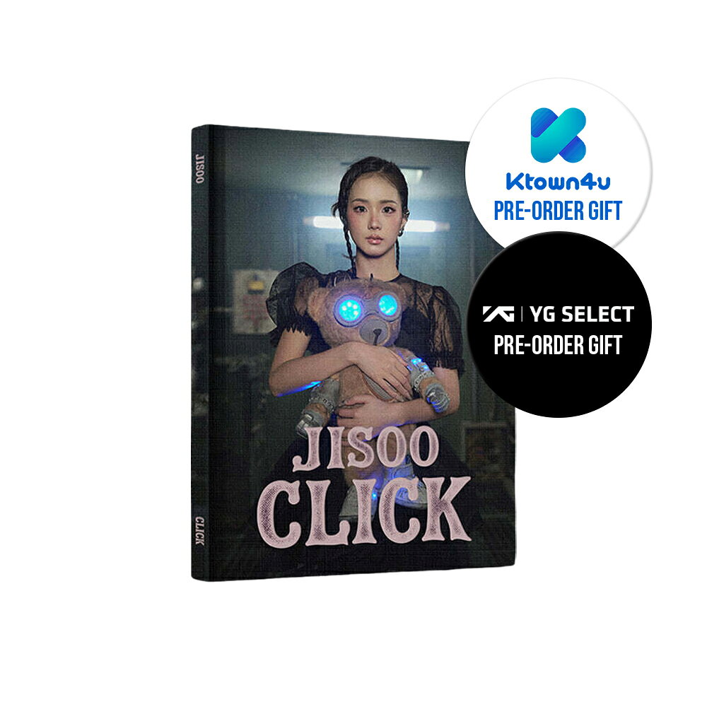 【ONLINE特典選択】 BLACKPINK JISOO - CLICK / SINGLE ALBUM / PHOTOBOOK VER / アルバム