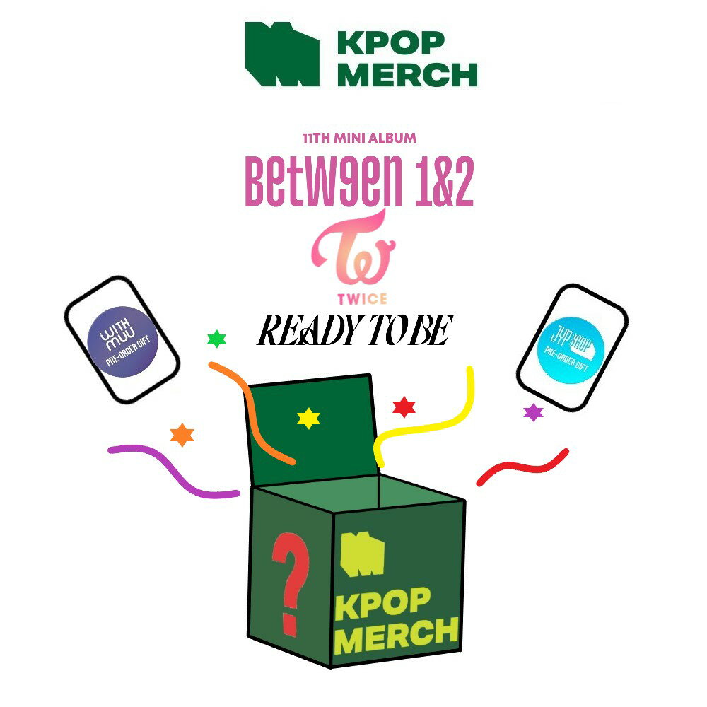 【TWICE福袋】[1&2 READY Lucky Box] Between 1