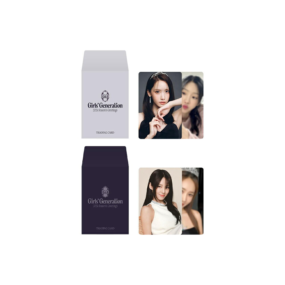 GIRLS' GENERATION SM 2024 SEASONS GREETINGS RANDOM TRADING CARD / シーグリ / MD / SNSD