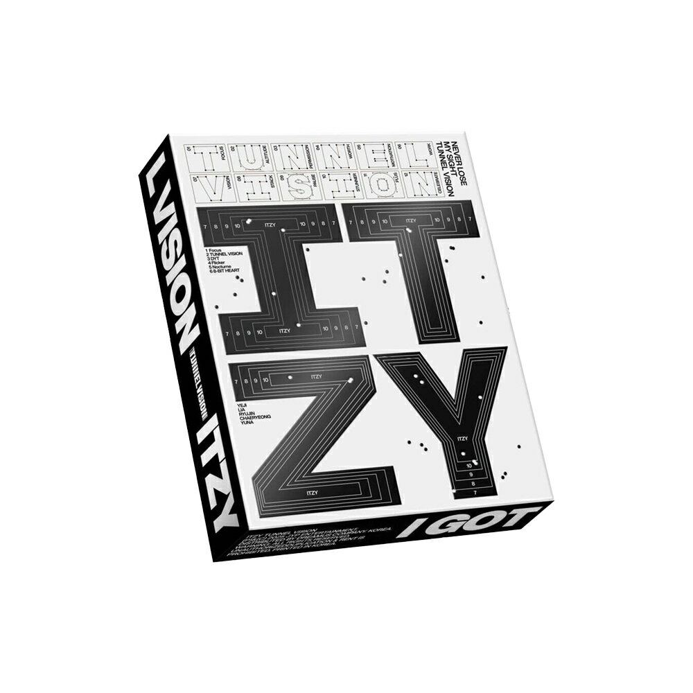 ITZY - TUNNEL VISION / アルバム / BOX VER
