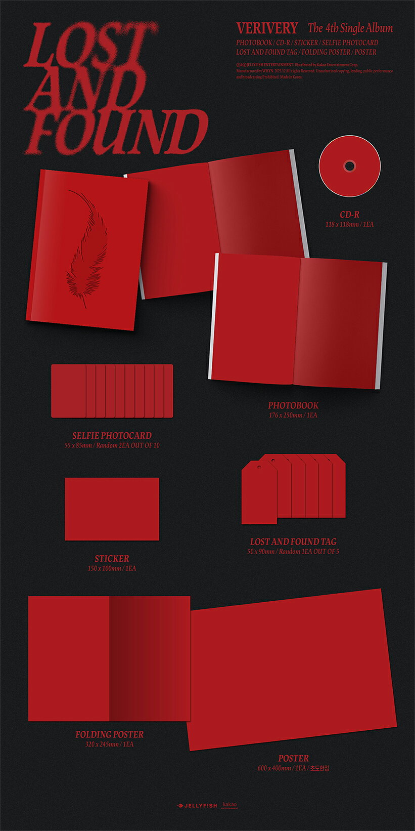 VERIVERY - LOST AND FOUND / PHOTOBOOK VER / アルバム / CD-R + PHOTOBOOK + PHO...