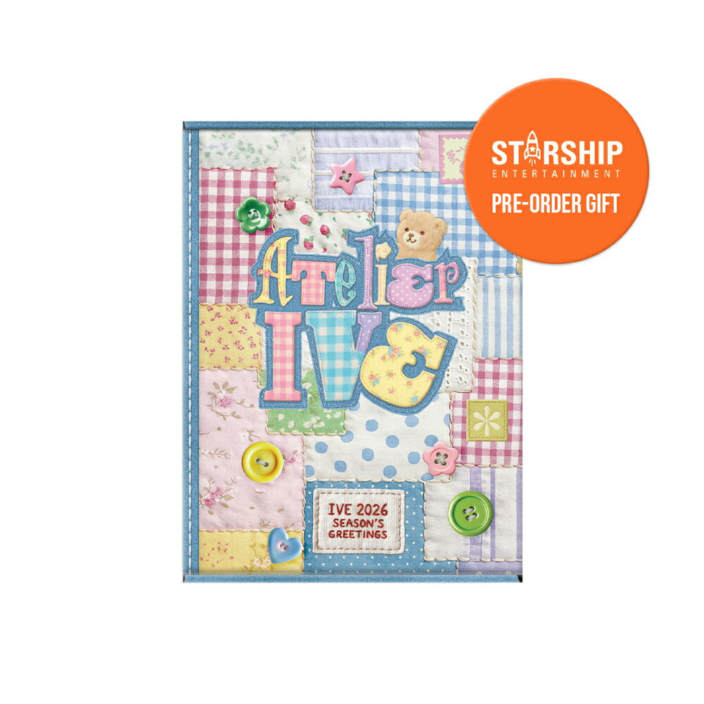 【Starship特典付】 IVE 2026 SEASON GREETINGS ATELIER IVE / シーズングリーティング / カレンダー / シーグリ / MD / グッズのサムネイル