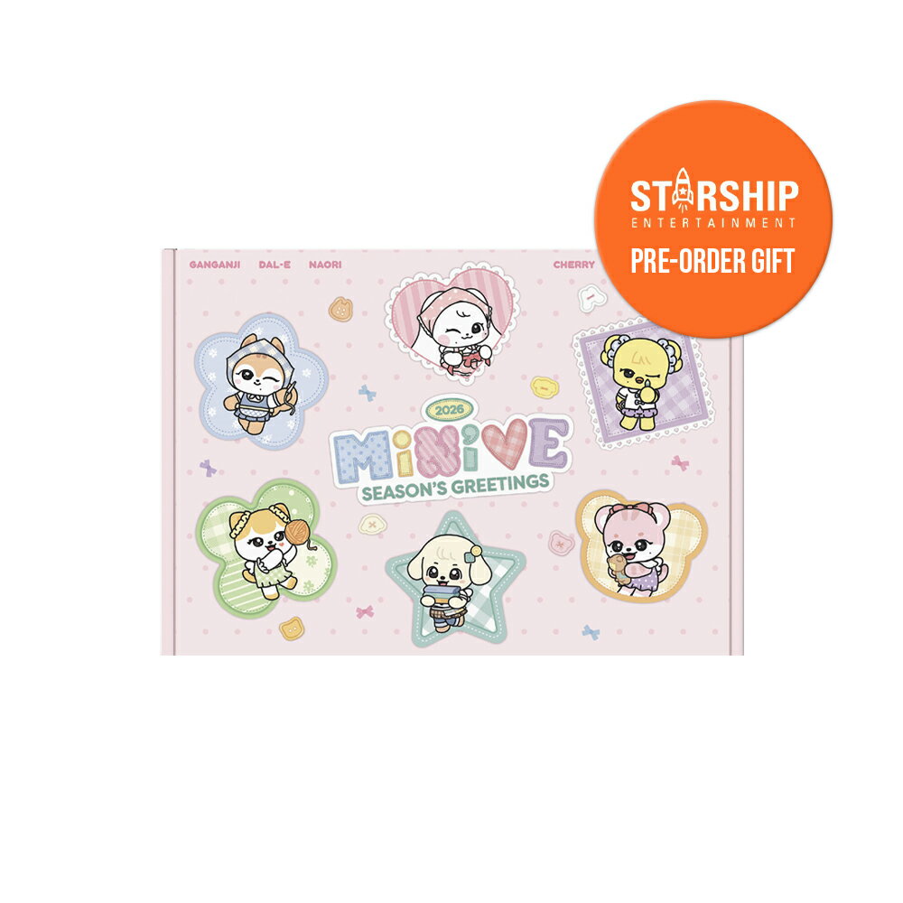【Starship特典付】 IVE 2026 SEASON GREETINGS MINIVE / シーズングリーティング / カレンダー / シーグリ / MD / グッズのサムネイル
