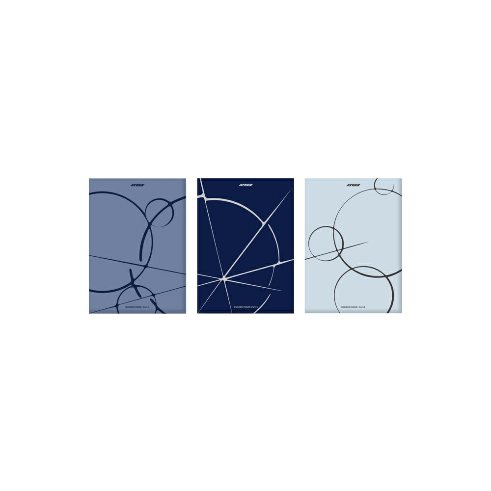 ATEEZ - GOLDEN HOUR : PART.4 / POCAALBUM VER / アルバム3種選択 / 3種セット...