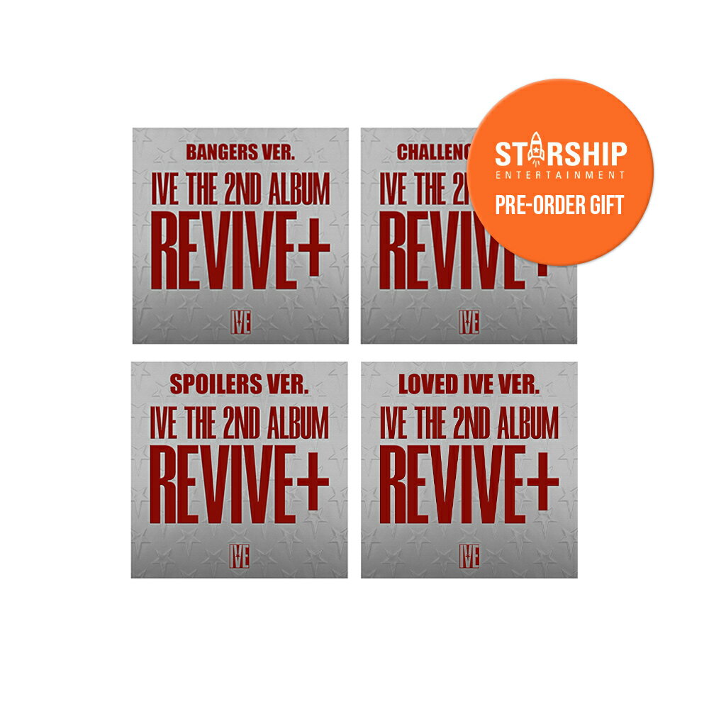 【ONLINE特典選択】 IVE - REVIVE+ / アルバム4種選択 / バージョン選択 / セット/ BANGERS / CHALLENGERS / S...