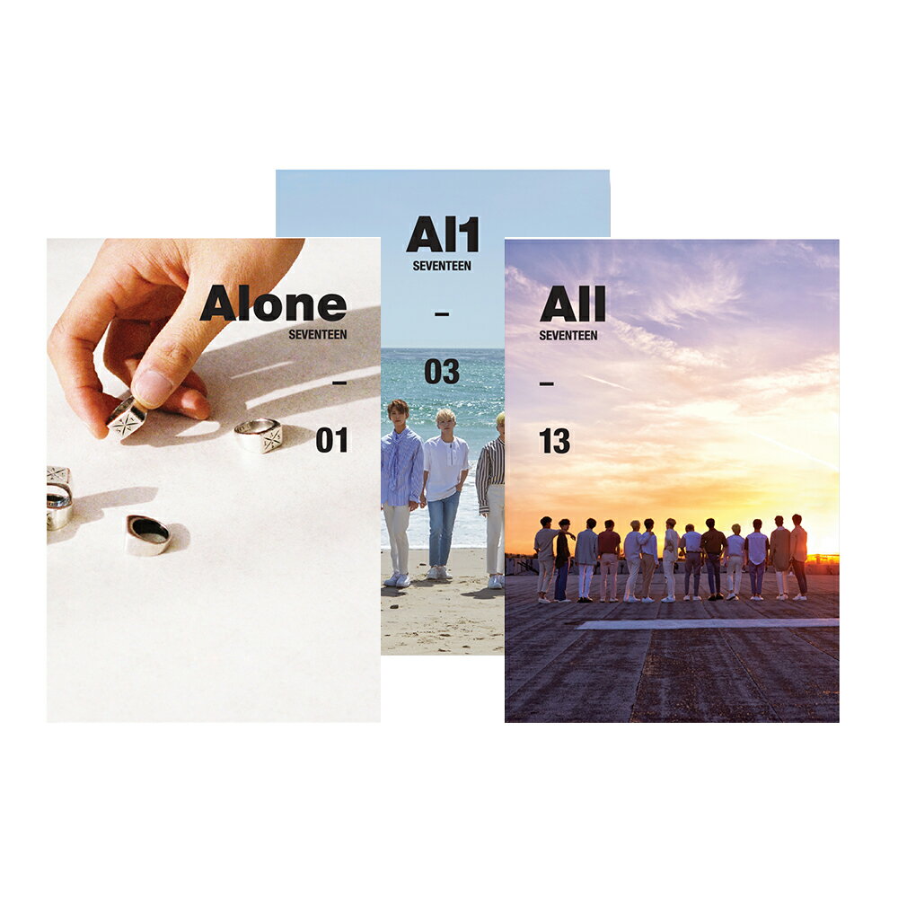 SEVENTEEN - AL1 / アルバム 3種選択 / バージョン選択 / 3種セット / Photobook / SVT