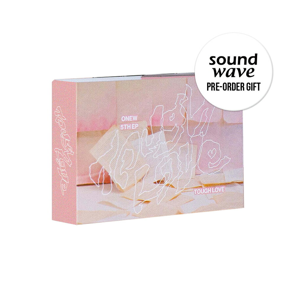 【SOUNDWAVE特典選択】 SHINee ONEW - TOUGH LOVE / POCKET BOOK VER / アルバム / PHOTO BOOK + PHOTO CARD