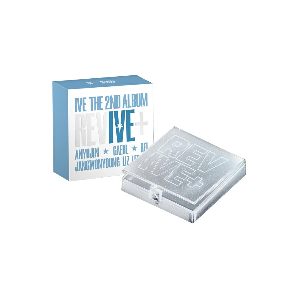 乐天商城 - IVE - REVIVE+ / MD VER / アルバム / COLLECT CASE + PIN BUTTON SET + PHOTOCARD SET + QR CARD