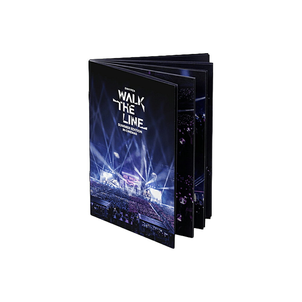 乐天商城 - ENHYPEN WALK THE LINE SUMMER EDITION IN CINEMAS PROGRAM BOOK / ENHYPEN MD / ENHYPEN グッズ / PHOTOBOOK
