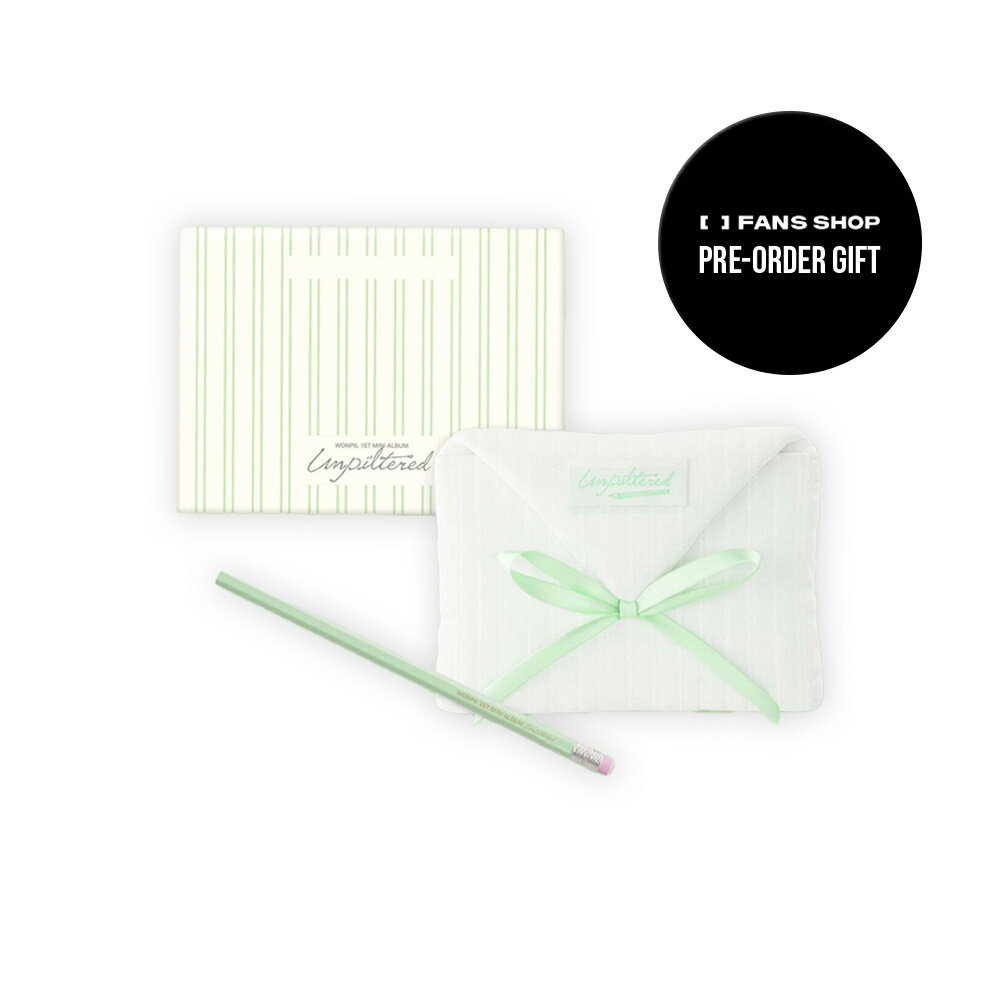 乐天商城 - 【FANS SHOP特典選択】 DAY6 WONPIL - UNPILTERED / BOOK POUCH VER / アルバム / PHOTOBOOK + PENCIL + PHOTOCARD