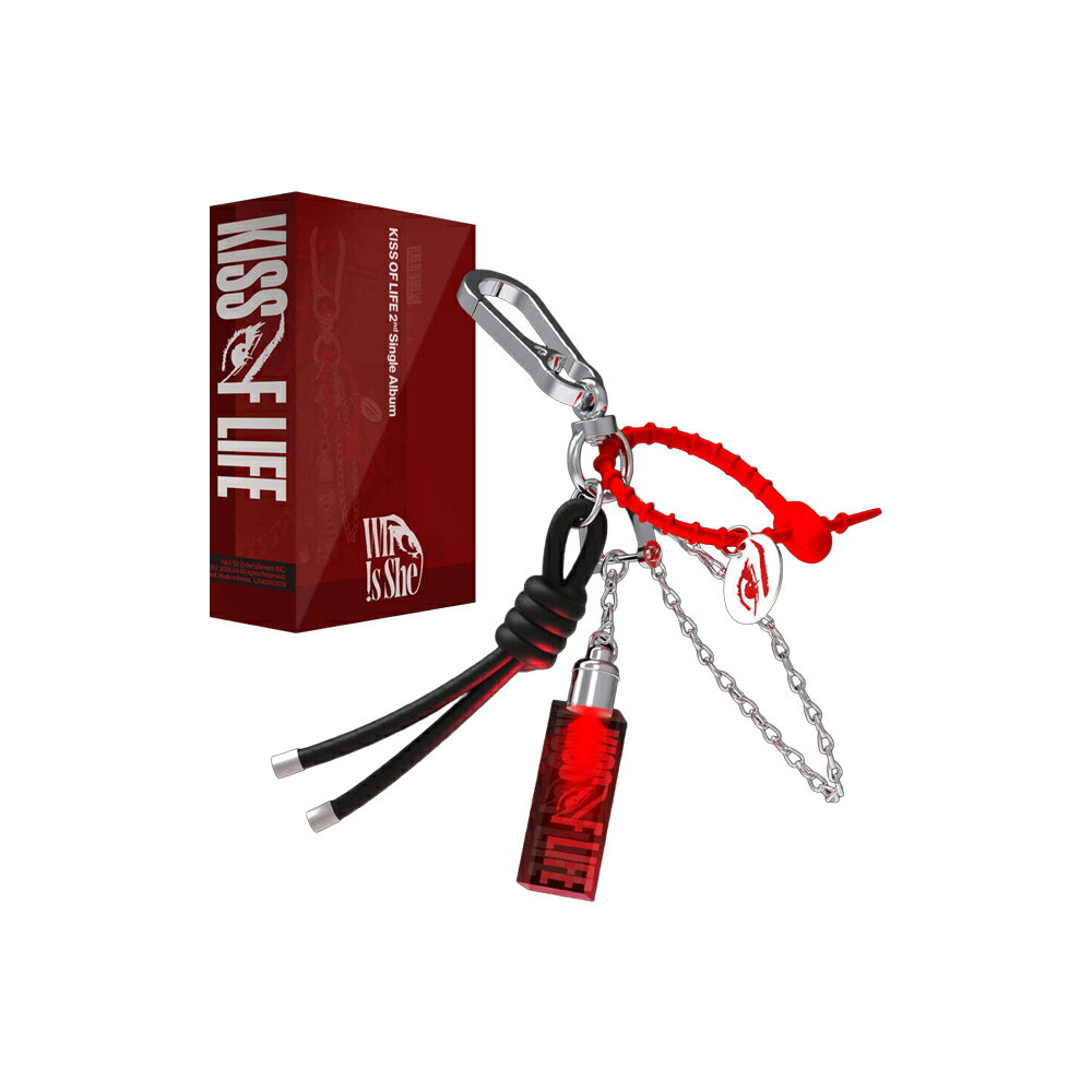 乐天商城 - KISS OF LIFE - WHO IS SHE / SEEK VER / LIMITED VER / KEYRING / MD / MINI LIGHT + CD-R / アルバム