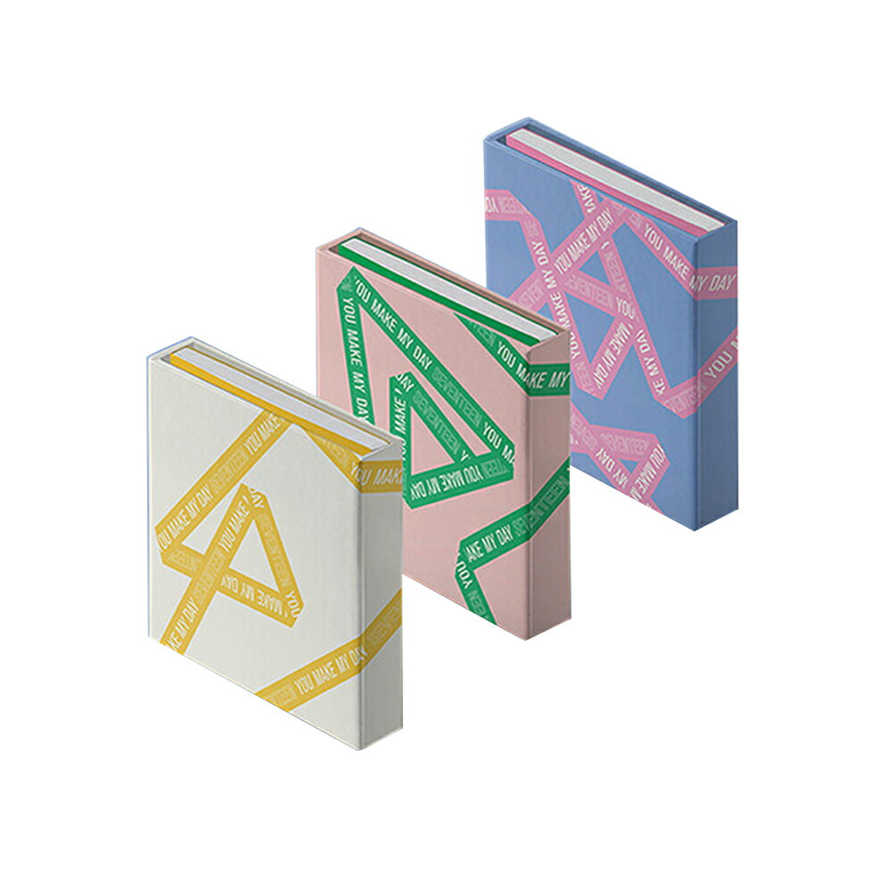 乐天商城 - SEVENTEEN - YOU MAKE MY DAY / Photobook ver / アルバム 3種選択 / バージョン選択 / セット / SVT