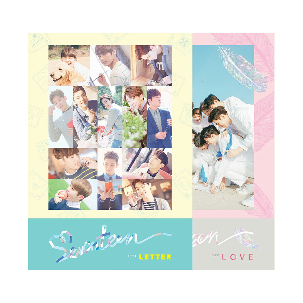 乐天商城 - SEVENTEEN - FIRST LOVE & LETTER / アルバム 2種選択 / バージョン選択 / セット / SVT