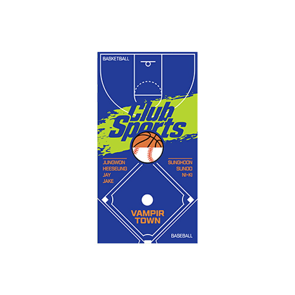 Rakuten - ENHYPEN WORLD COUPON CARD COLLECTION / CLUB SPORTS BASIC ver / VAMPIR TICKET + COUPON CARD + et