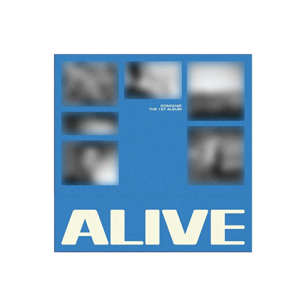 乐天商城 - SUPER JUNIOR DONGHAE - ALIVE / PHOTO BOOK + FOLDED POSTER + SLIDE FILM + STICKER / アルバム