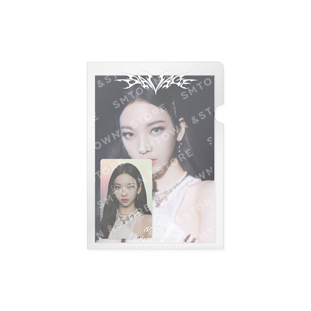 乐天商城 - Aespa - POSTCARD + HOLOGRAM PHOTOCARD SET / SAVAGE MD / AESPA グッズ / RANDOM / HOT SALE