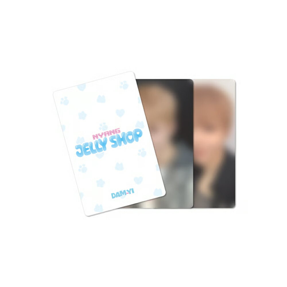 Rakuten - [公式商品] KANG DANIEL RANDOM PHOTOCARD / DAM-YI NYANG JELLY SHOP POP UP MD / グッズ / トレカ