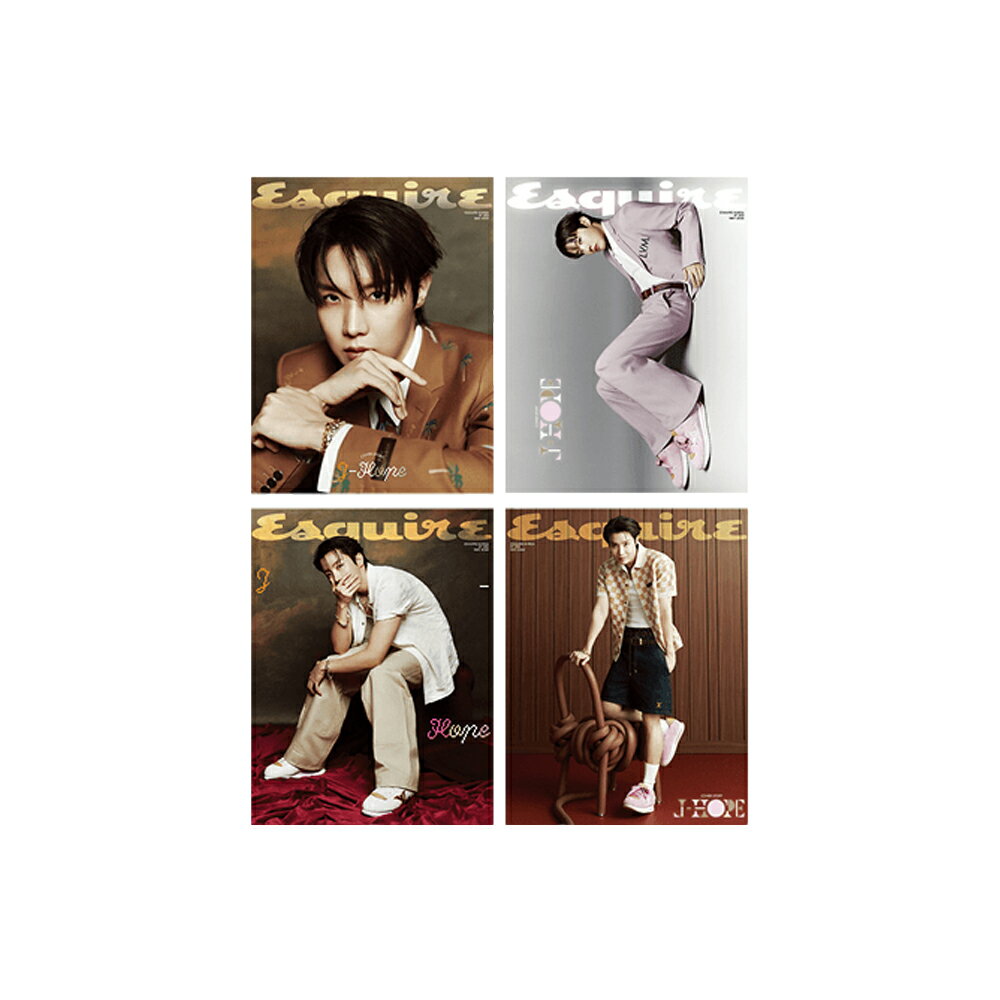 乐天商城 - 【日本語翻訳付】 BTS J-HOPE Esquire Korea 26年5月号 / 4種 / KOREA MAGAZINE