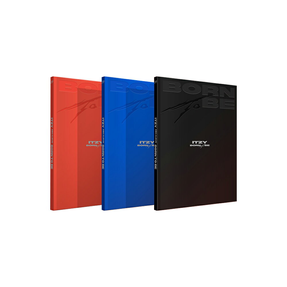 乐天商城 - ITZY - BORN TO BE / STANDARD VER / PHOTOBOOK VER / アルバム3種