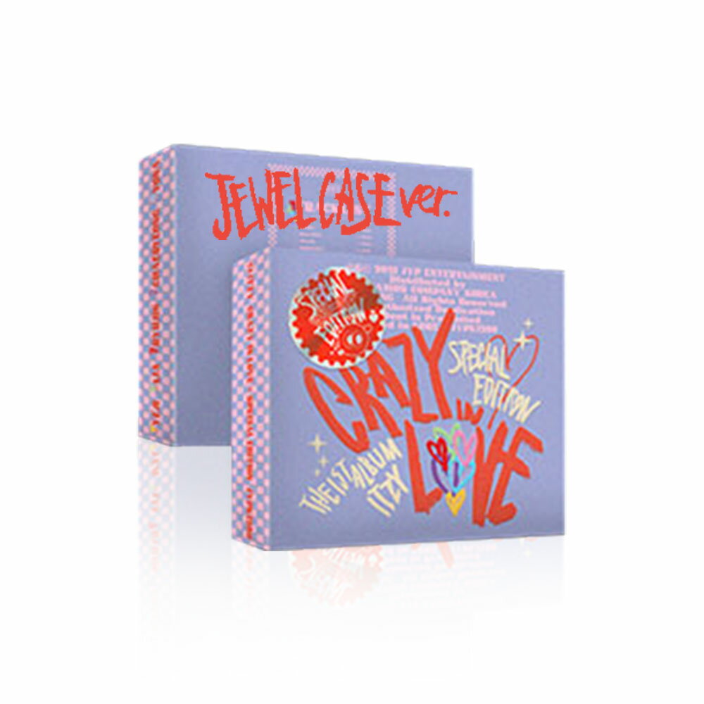 Asia - ITZY - CRAZY IN LOVE / SPECIAL EDITION / JEWELCASE VER / ITZY アルバム