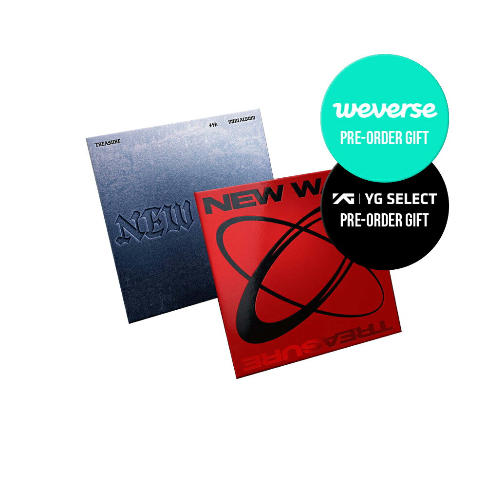 Other - 【ONLINE特典選択】 TREASURE - NEW WAV / PHOTOBOOK VER / アルバム2種