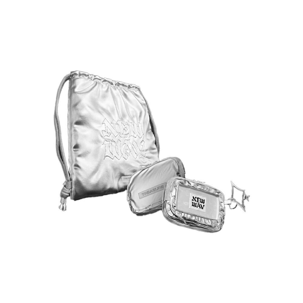 Rakuten - TREASURE - NEW WAV / DRAWSTRING BAG + CARD HOLDER / LIMITED EDITION VER / アルバム2種セット