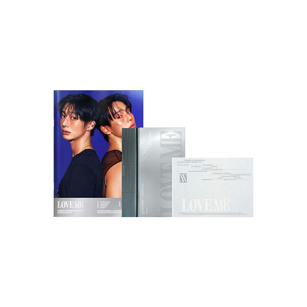 Rakuten - MONSTA X SHOWNU X HYUNGWON - LOVE ME / PHOTOBOOK VER / アルバム3種
