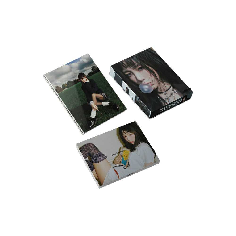 Rakuten - TAEYEON - LETTER TO MYSELF / Letter Ver / TO Ver / MYSELF VER