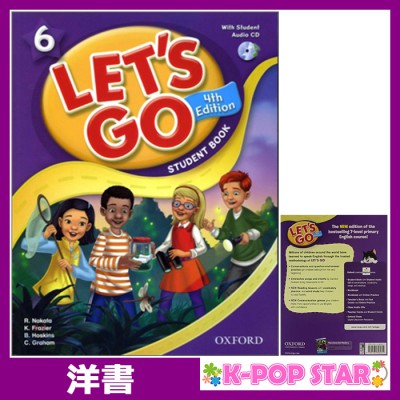 ν(ORIGINAL) / Lets Go 4th Edition Level 6 Student Book with Audio CD Pack