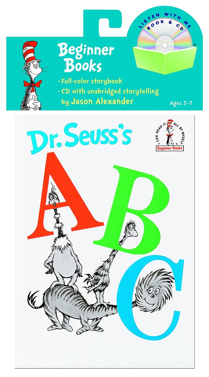 Dr. Seuss's ABC Book & CD (Dr. Seuss: Beginner Books) (�Ѹ�)