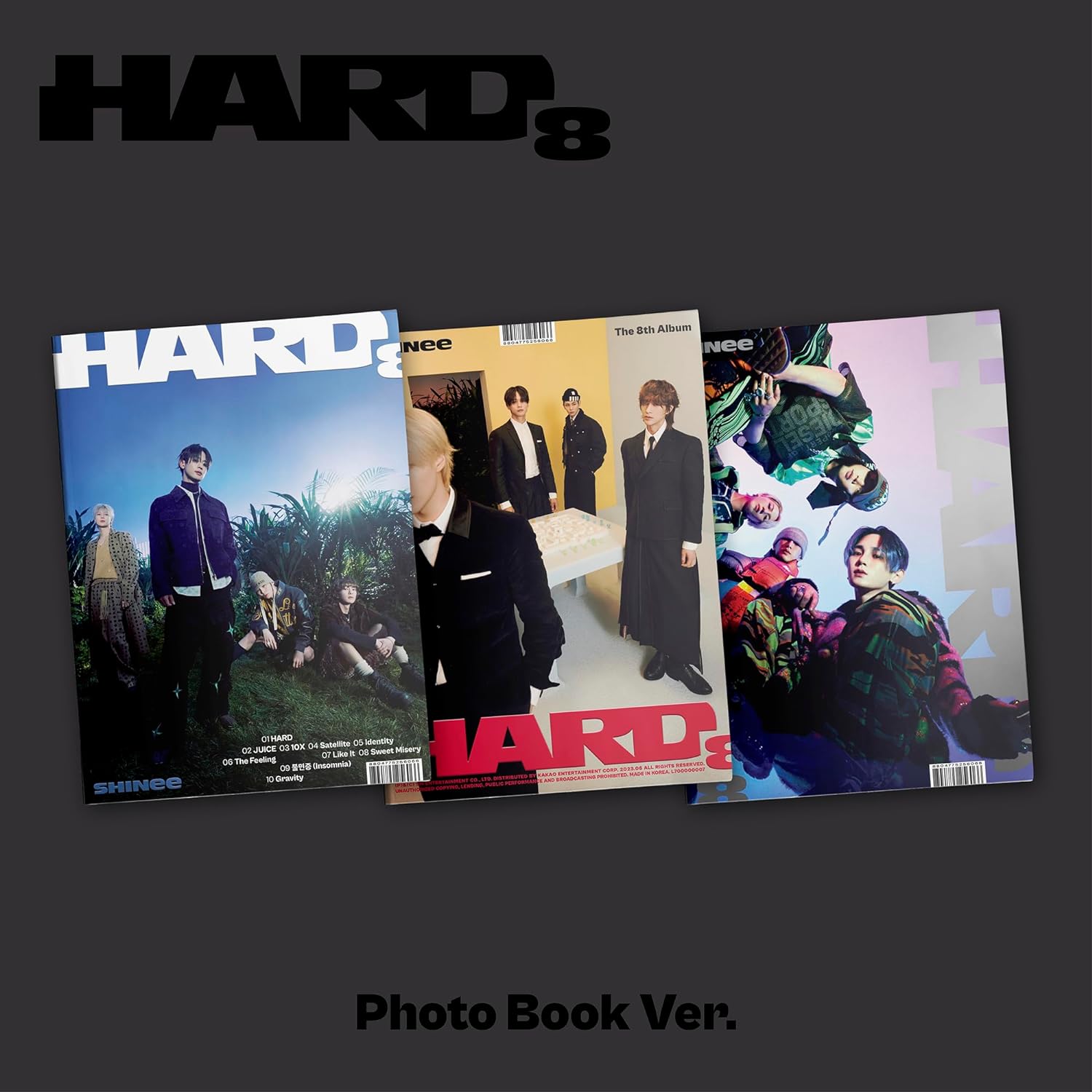 SHINee 8TH FULL ALBUM 'HARD (Photo Book Ver.)'(ڹס