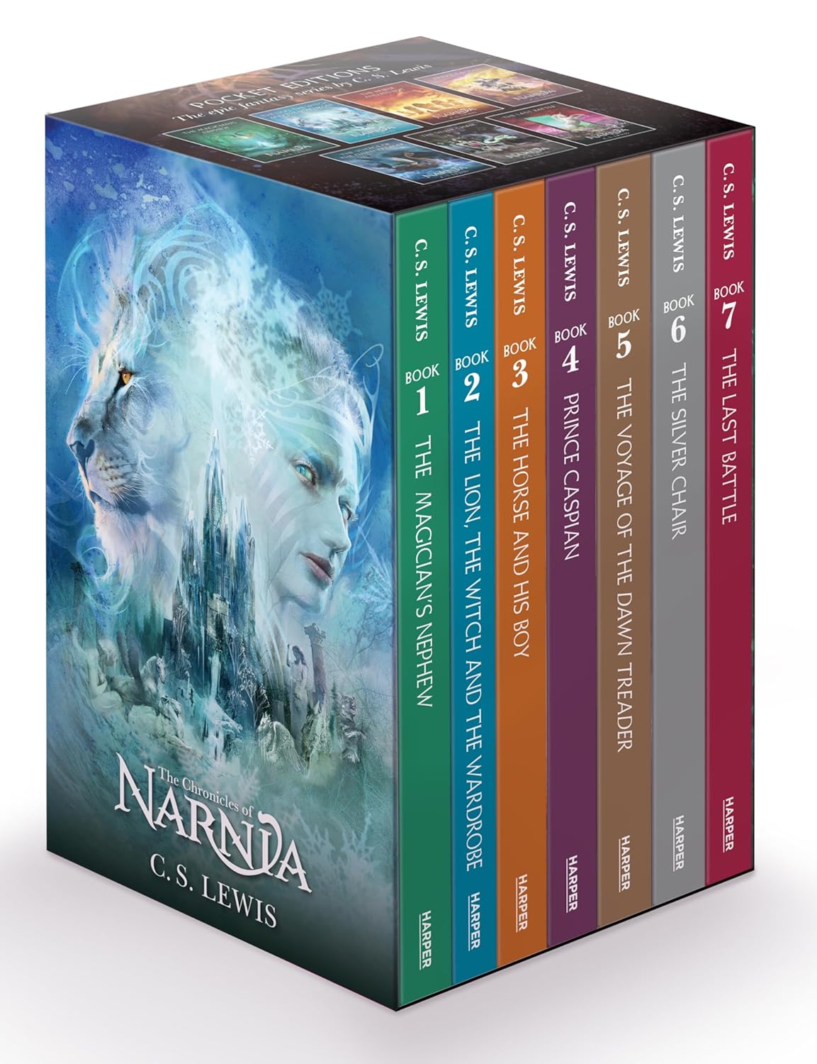 The Chronicles of Narnia 7-Book Box Set 商品発送は、ご注文後1週間くらいかかります。 The Magician’s Nephew, from Academy Award–nominated filmmaker Greta Gerwig, will release in IMAX and wide globally in theaters on February 12, 2027, and on Netflix on April 2, 2027. Sneak previews only in IMAX will begin on February 10, 2027.Experience The Chronicles of Narnia in its entirety with this must-have paperback box set, complete with the seven books in C. S. Lewis's classic fantasy series. 5