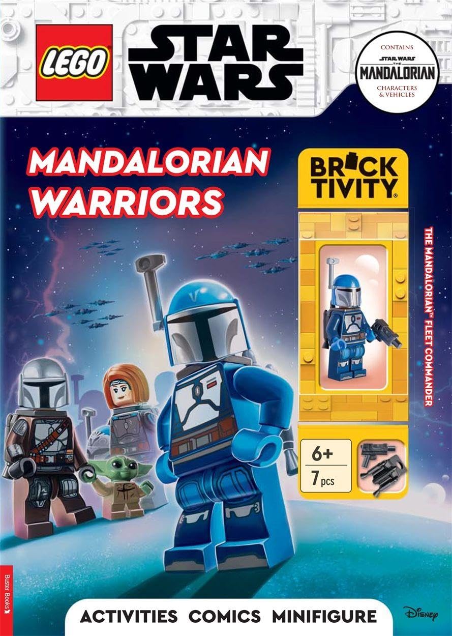 LEGO® Star Wars™: Mandalorian Warriors Activity Book (with Mandalorian Fleet Commander LEGO minifigure) (LEGO® Minifigure Activity)