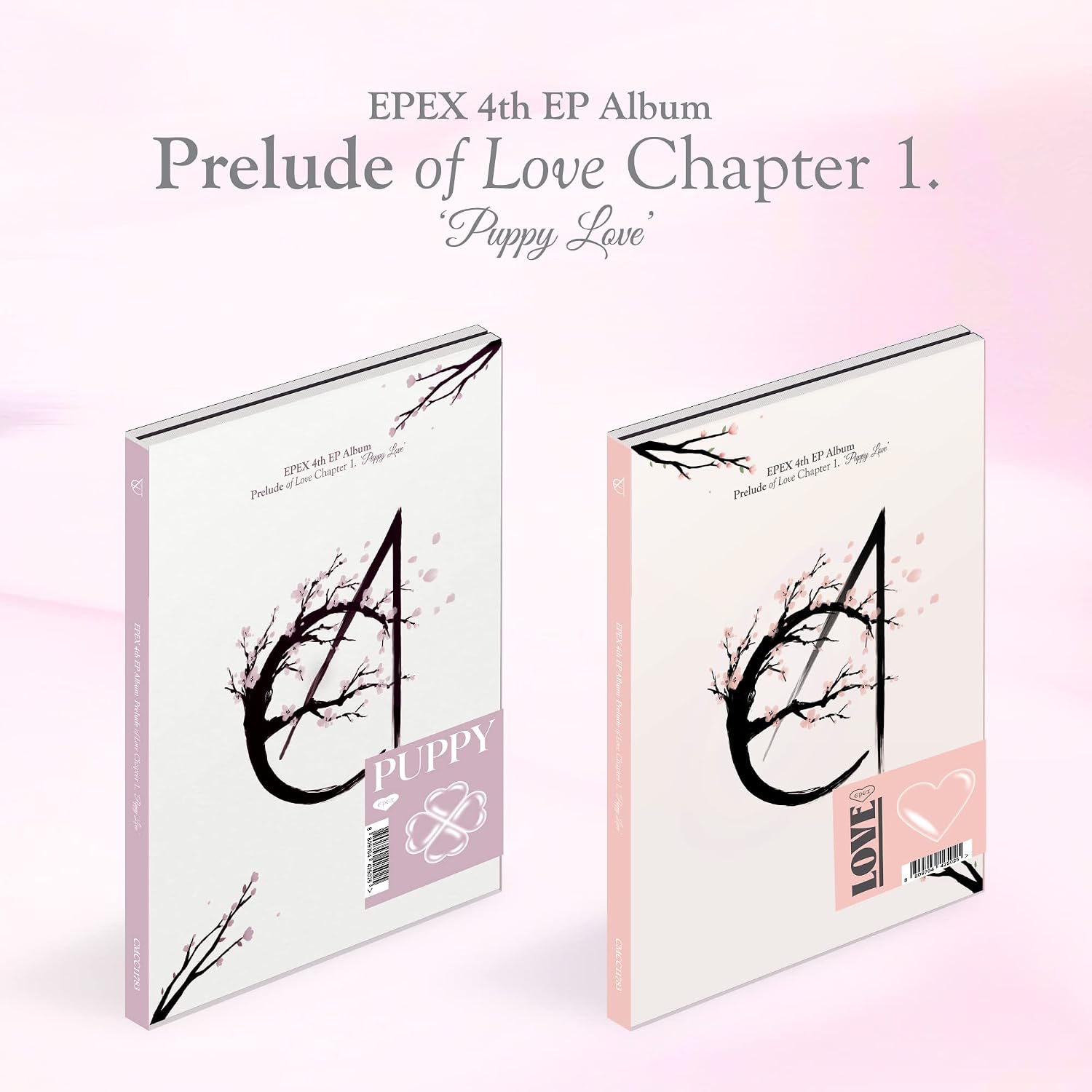 EPEX Prelude Of Love Chapter 1. Puppy Love 4th EP Album Random Version
