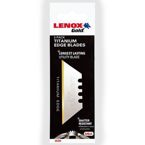 LENOX ユーティリティGOLDブレード5枚(T20350-GOLD5C)