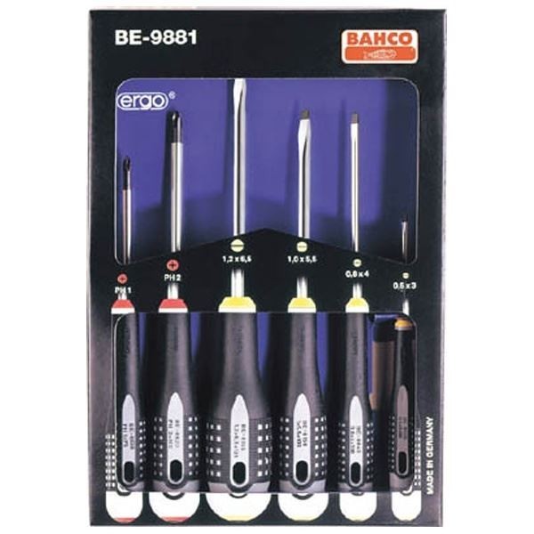 Rakuten - BAHCO エルゴ・ドライバーセット BE-9881