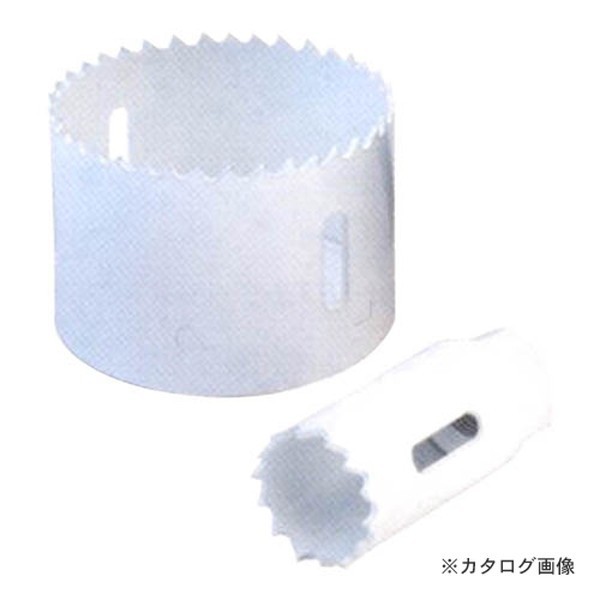 ※画像はイメージになります、商品説明をご確認下さい。 ■幅広スリット 　刃の側面のスリット幅を拡大することで切削時の熱を発散しやすく、連続切断時にも熱を持ちにくい設計です。 ■より進化した刃先形状で効率的 　薄い切り口のデザインとコーティング技術を強化し、より速くより多く、効率的な作業を可能にします。 ■様々な用途に適用 　ホールソーのスリットを広げることで、切り屑の排出を容易にし、木材の穴あけにも最適です。 ■用途 　ステンレス(〜2mm)、鉄(〜5mm)、非鉄金属、軽天、複合素材、化粧ボード、塩ビ管、プラスチック(排水マス)、 　木材、木材(釘・ビス入り)、2x4材、竹、木質系サイディング、金属系サイディング等 ■有効長44mm　貫通後の切り屑の排出がより簡単です。 ●使用可能アーバー　2L、3L、6L、7L、S2L、S6L　※7Lの切削排出機構は38mm以上に対応