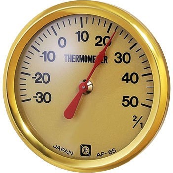 温度計 (ゴールド)