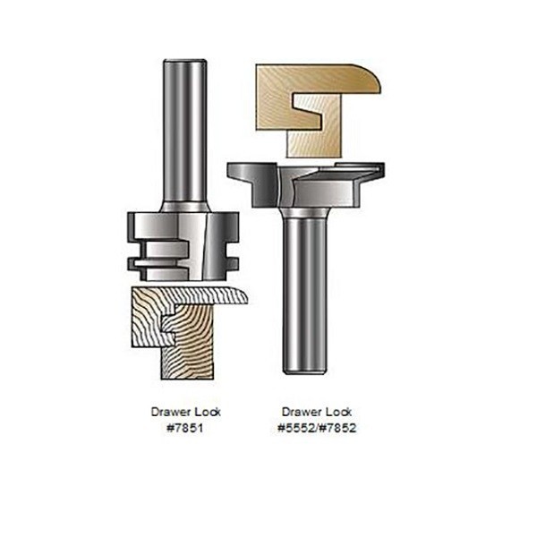 MLCS Drawer Lock Router Bits - ドローワーロックビット
